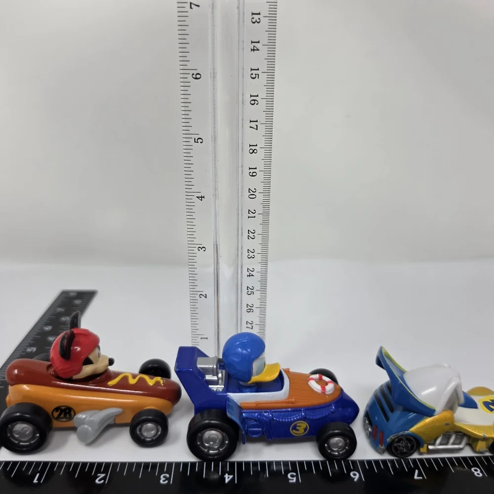 Disney Mickey Mouse Donald Duck Cars Lot of 3